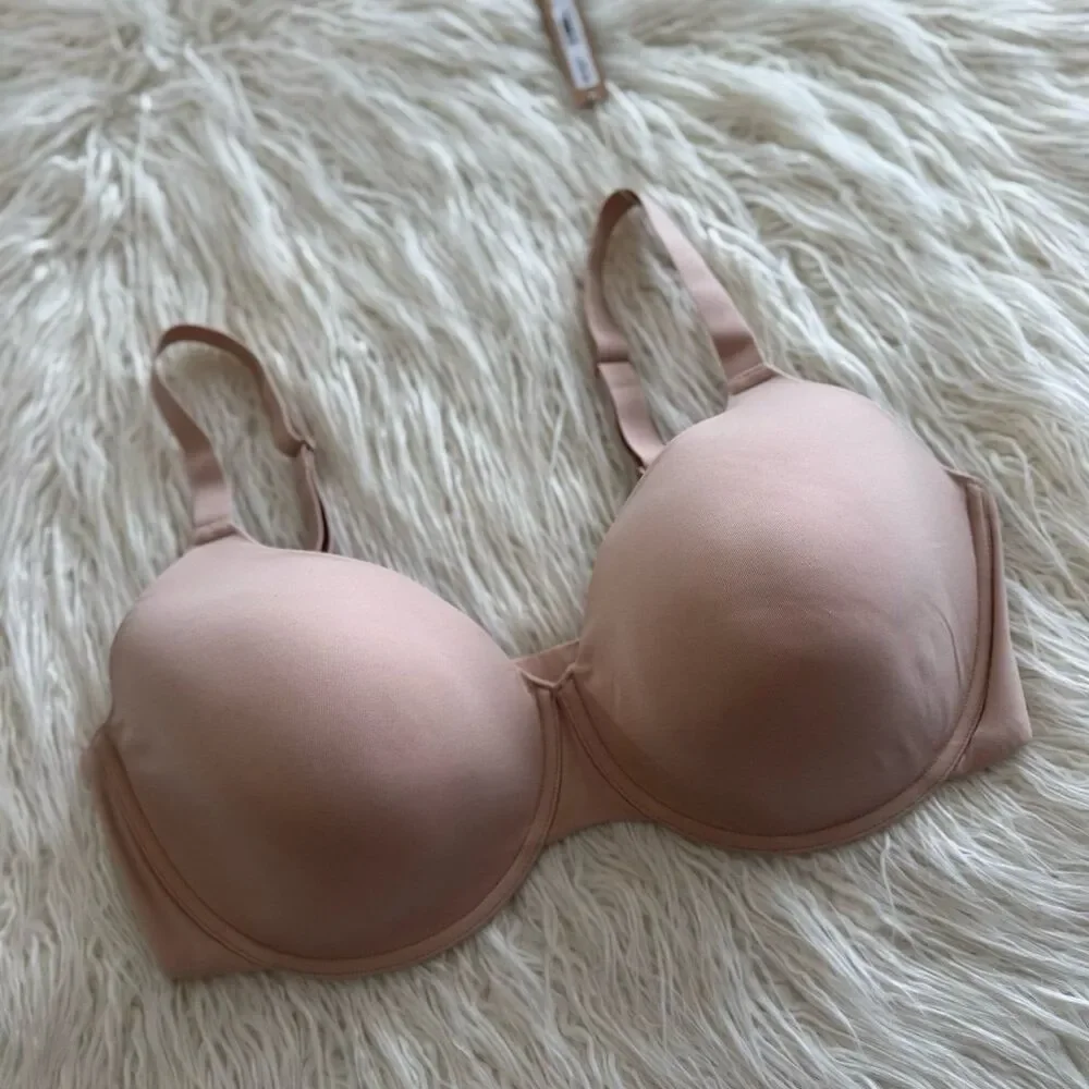 Skims Fits Everybody T-shirt Bra Mica Size 42DD - Picture 2 of 6